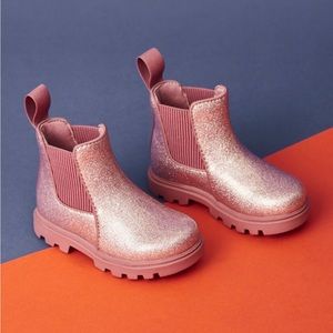 Kensington Treklite Pink Glitter/Temple Pink Girl Native Boot